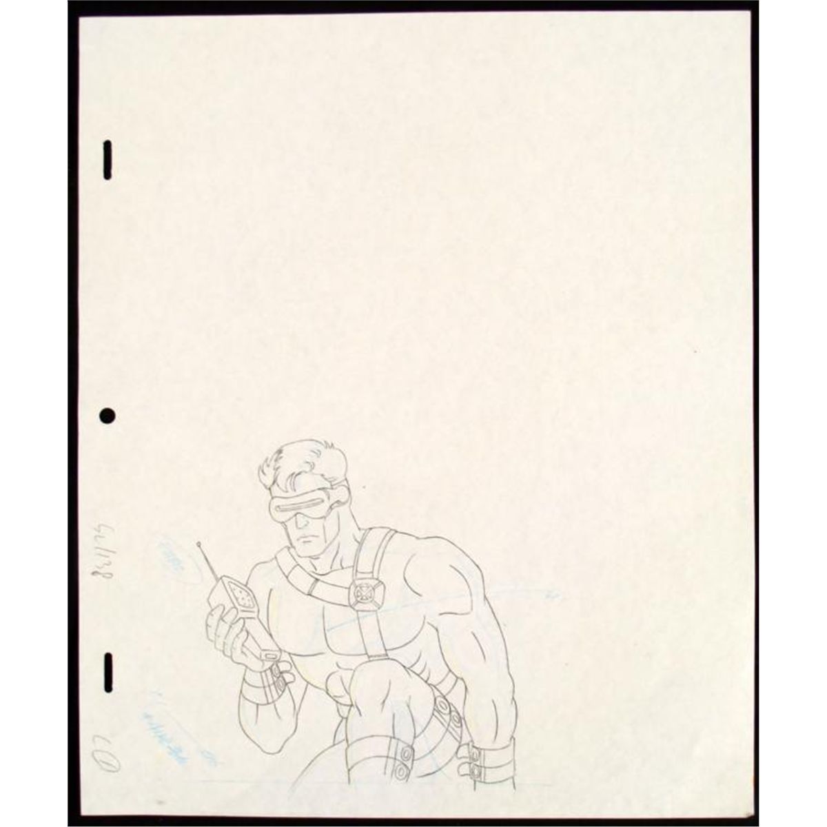 1200x1200 Cyclops Original Drawing Production X Men Phoning Help