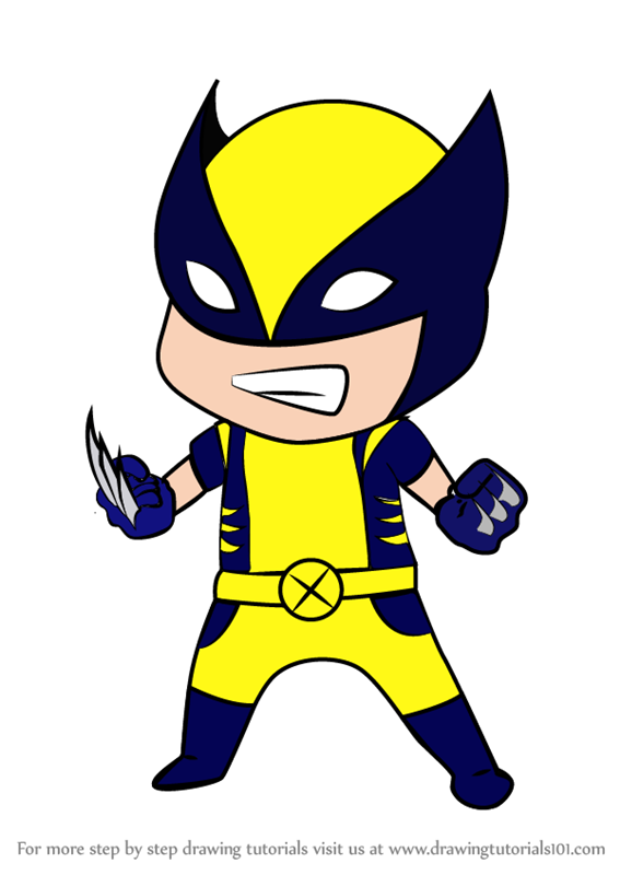 567x800 Learn How To Draw Chibi X Men