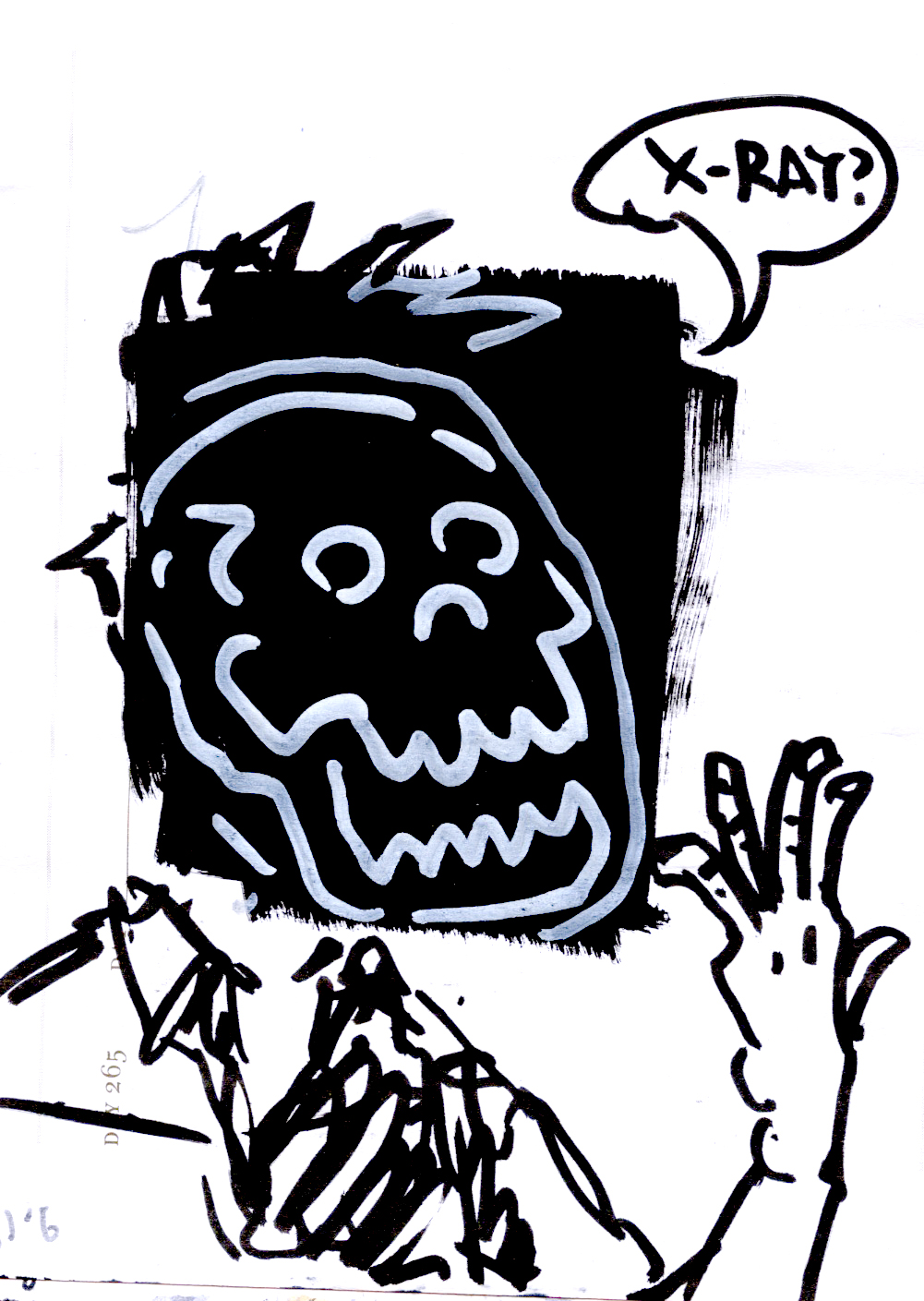 1001x1409 Sketchbook X Ray Boy! Fwacata!