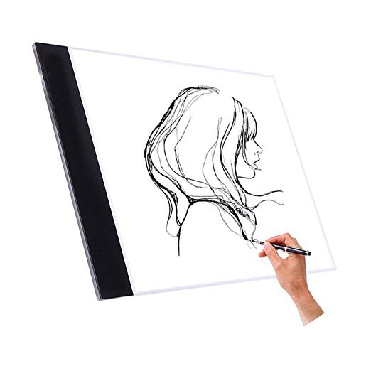 522x522 Nopteg Tracing Light Box, Led Drawing Light Pad Ultra Thin Art