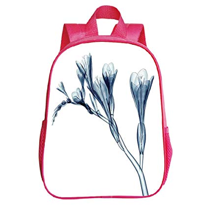 425x425 Multiple Picture Printing Trumpet Red Backpack, Xray