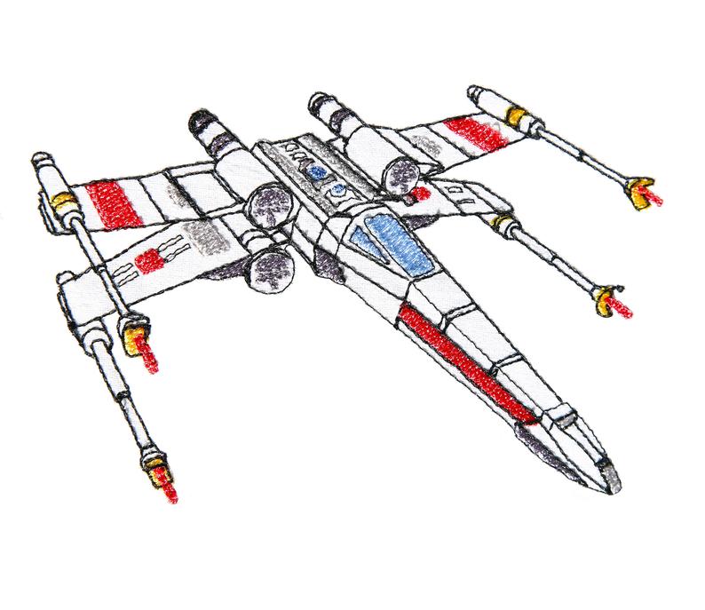794x687 New Star Wars X Wing Luke Skywalker Pattern Instant Etsy