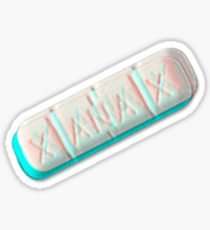 210x230 Xanax Drawing Stickers Redbubble
