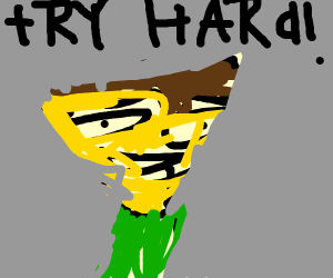 300x250 Tryhard Anime Drawing