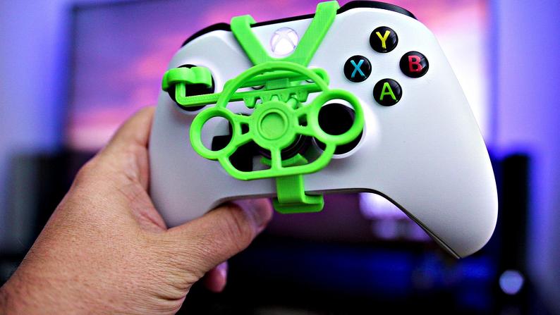 794x447 Official Xbox One Controller Mini Steering Wheel Printed Etsy