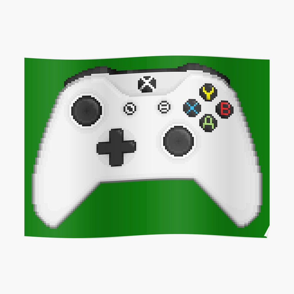 1000x1000 Pixel Xbox One Controller Posters