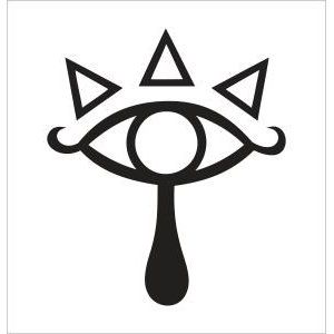 300x300 The Legend Of Zelda Sheika Tribe Eye Symbol Vinyl Die Cut Decal