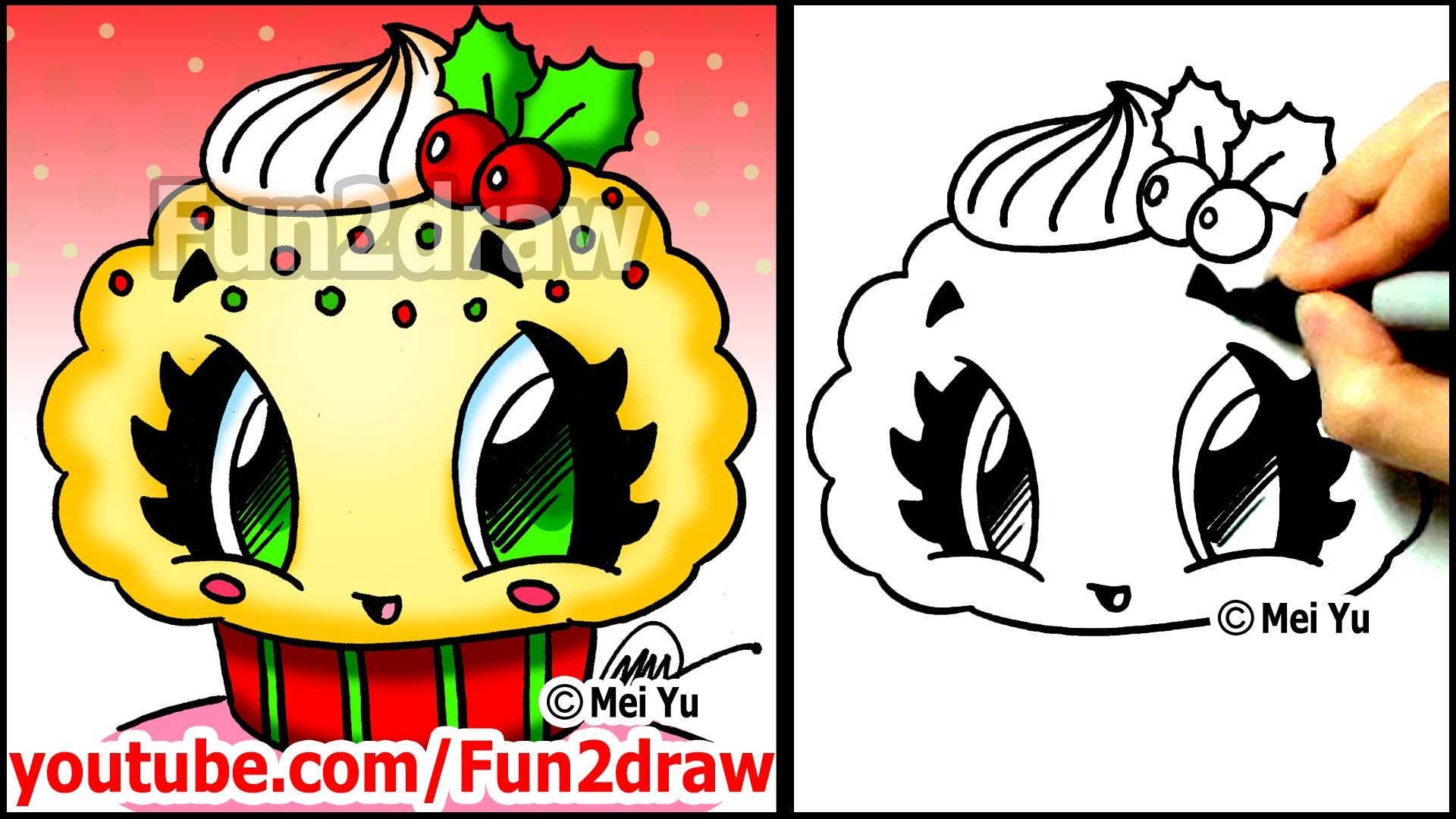 1920x1080 Christmas Food Drawings Fun For Christmas Halloween