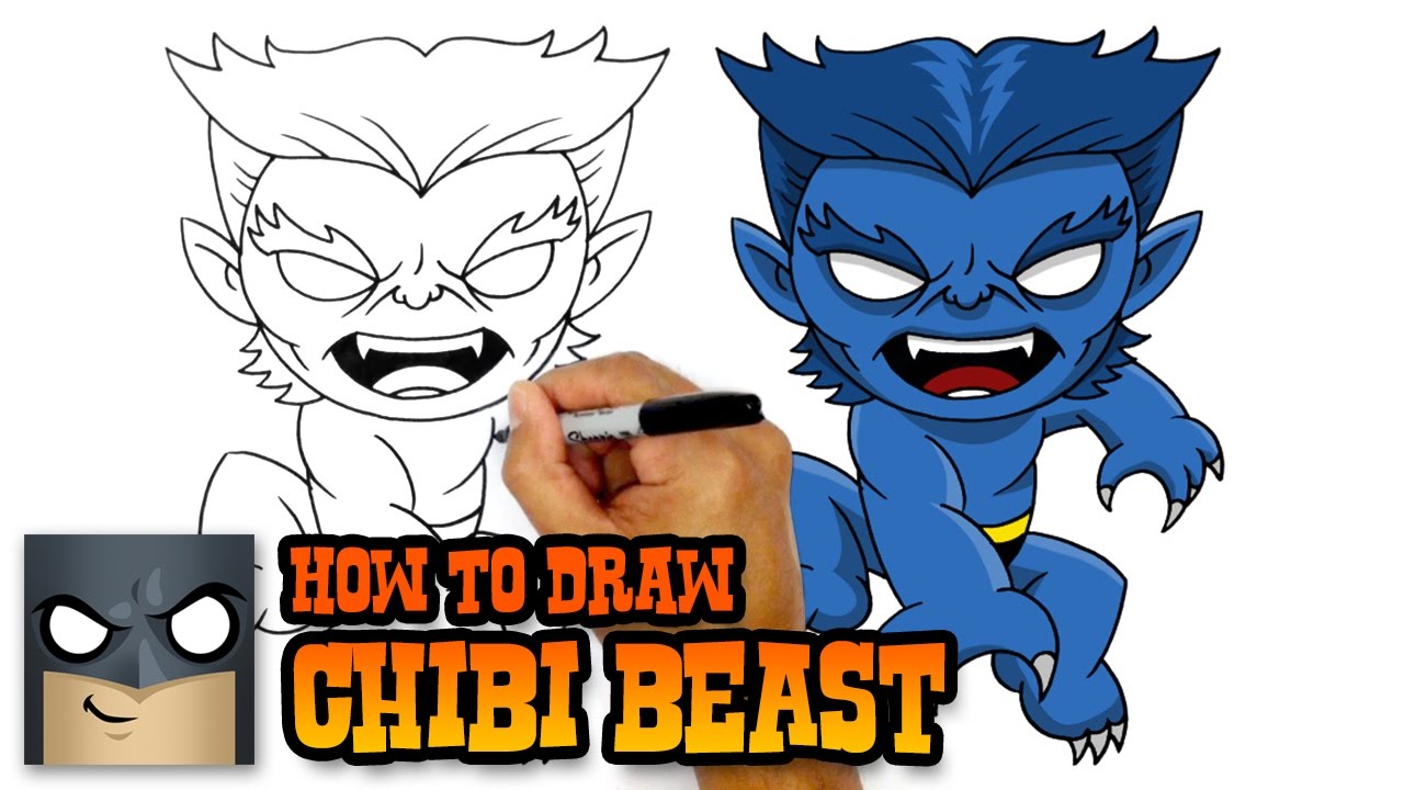 1280x720 How To Draw Beast X Men