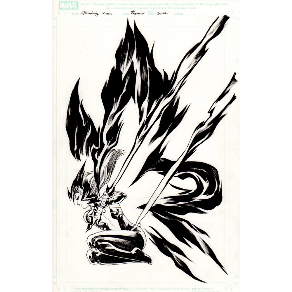 1000x1000 Astonishing X Men Phoenix Original Cover Kristafer Anka Online