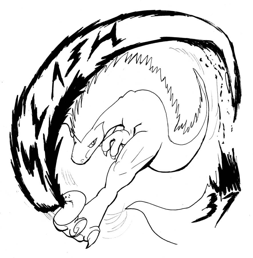 885x903 Inktober Day Slash