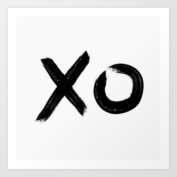 700x700 Xo Art Print