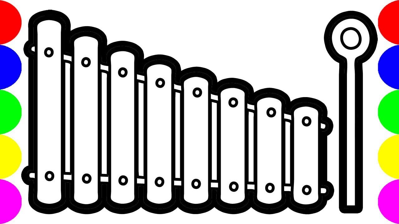 1280x720 Xylophone Kid Drawing Pictures Jolly Toys Clip Art Images For Kids