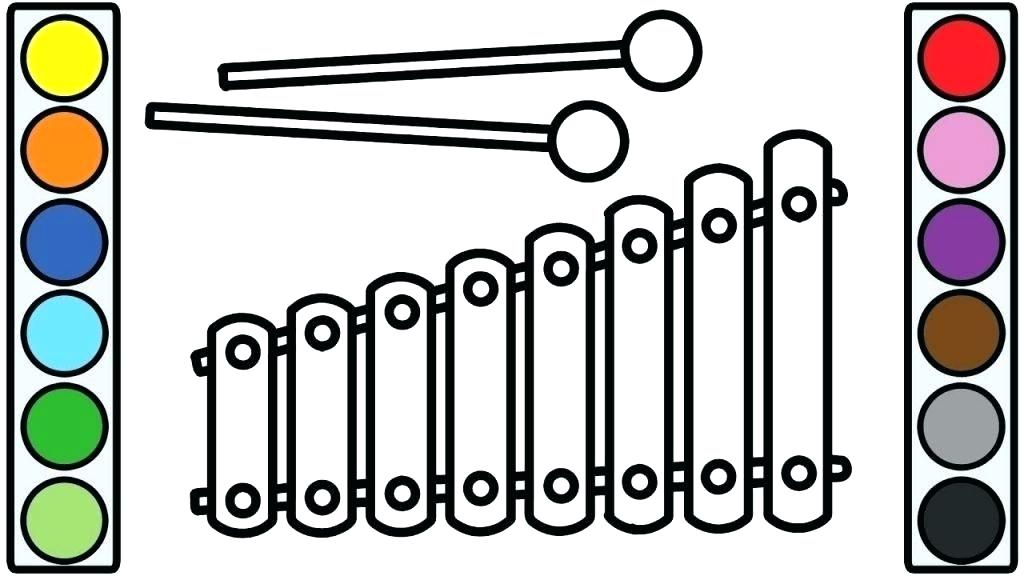 Xylophone Drawing | Free download on ClipArtMag