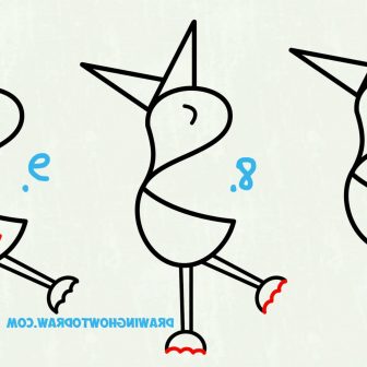 336x336 Duck Drawing Photos Step