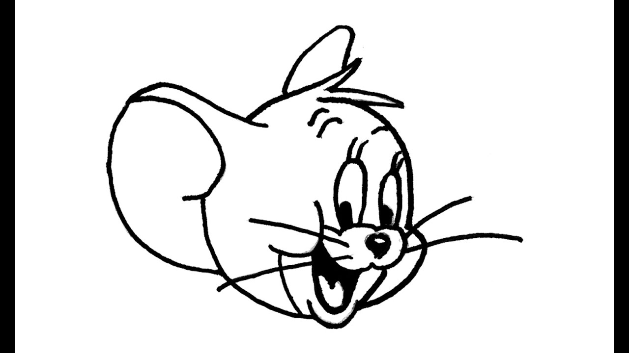 1280x720 how to draw jerry from tom and jerry