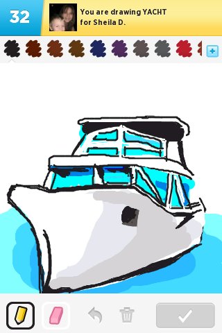 320x480 Yacht Drawings