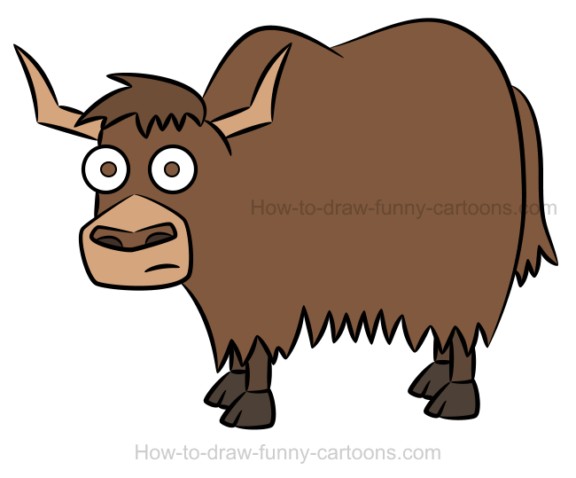 650x539 Easy Drawing Of Yak Coloring Pages Ideas