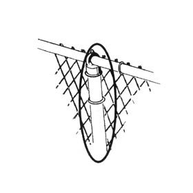 280x280 yard farm fence fence posts