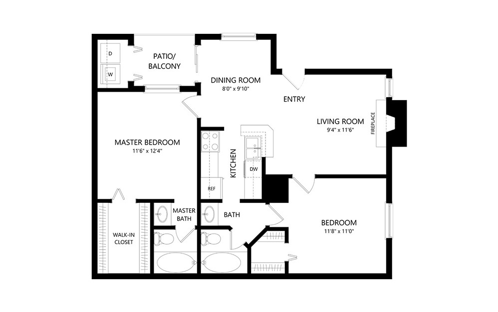 998x626 Available Bedroom Apartments In Houston, Tx Scotland Yard