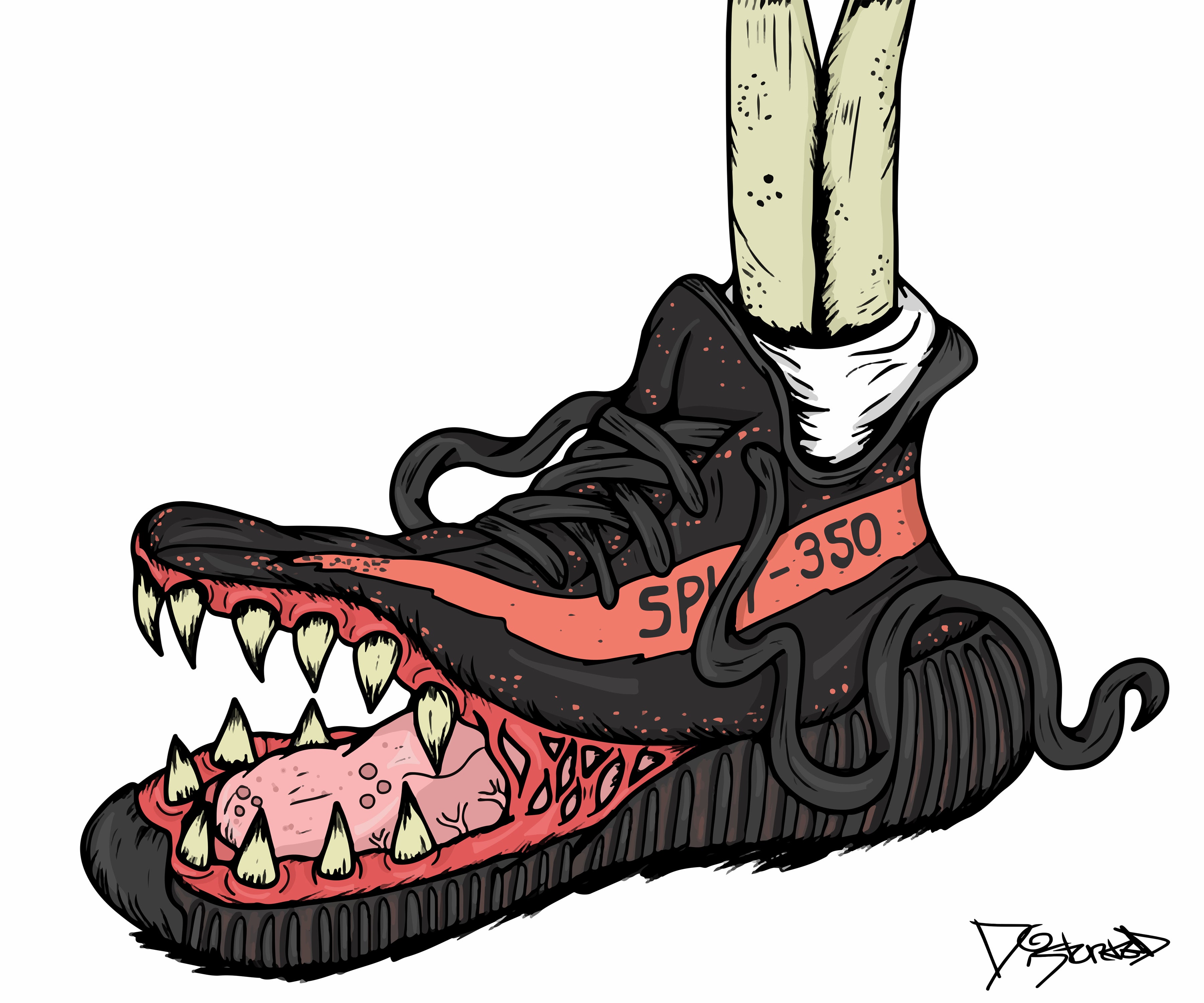 3600x3000 Distortedd Yeezy Boost Distortedd