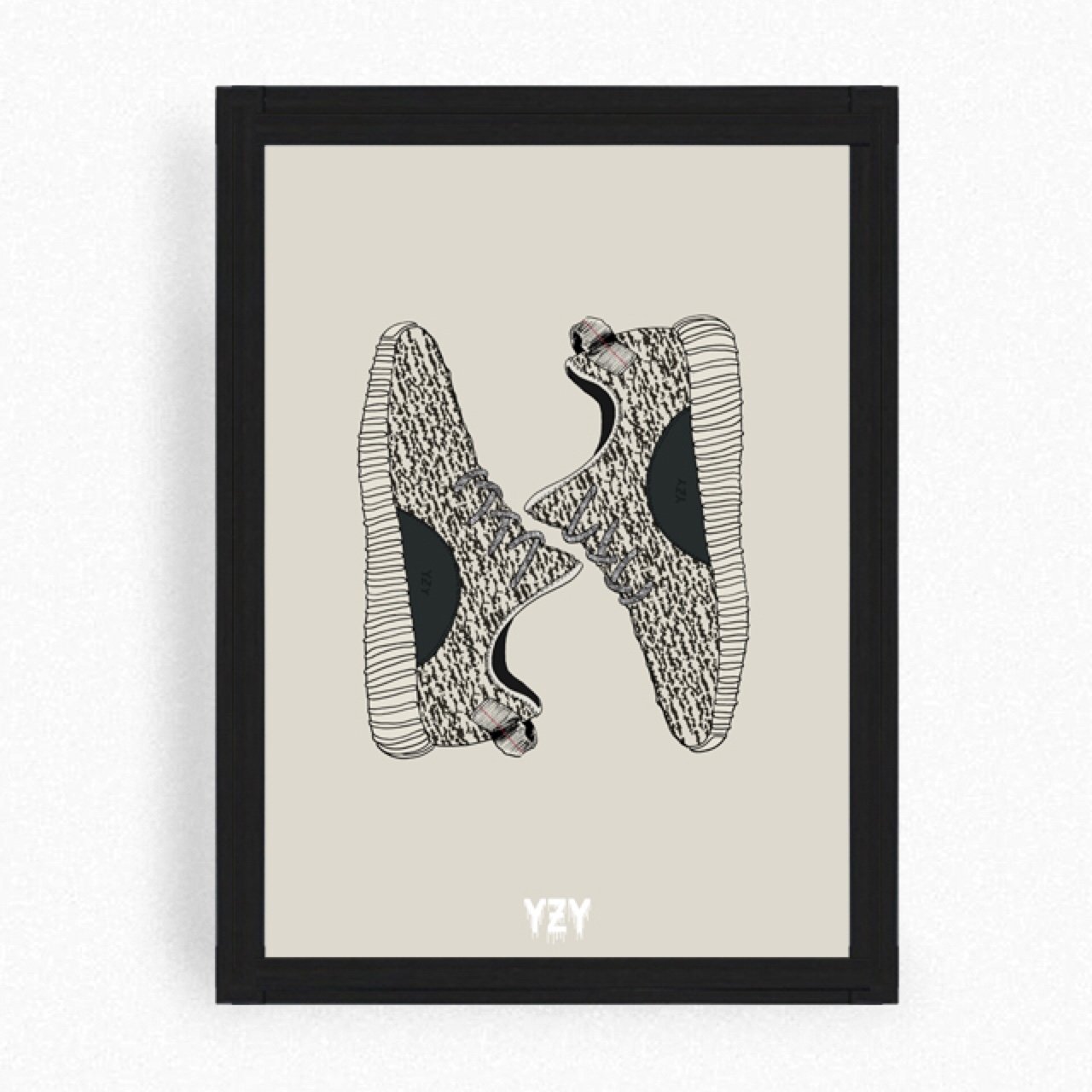 yeezy draw running