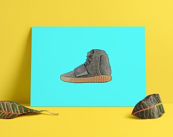 340x270 Yeezy Poster Etsy