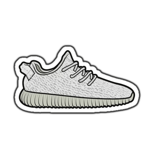 512x512 Download T Shirt Yeezy Sneakers Drawing Adidas Png Image High