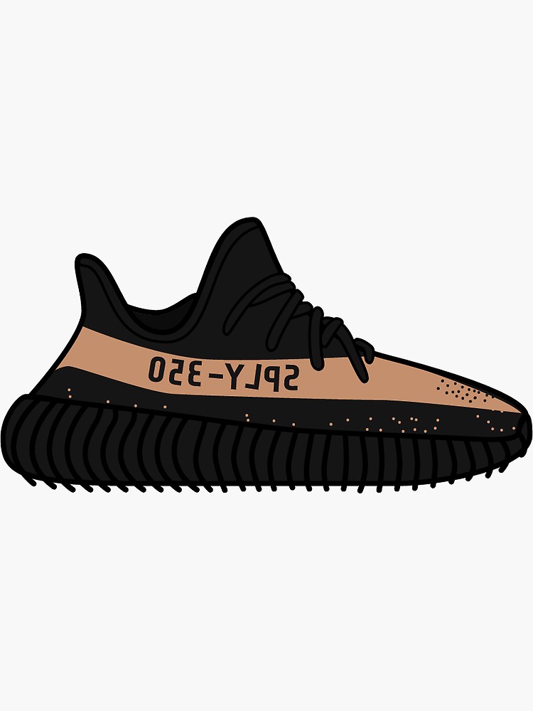 750x1000 yeezy boost copper sticker