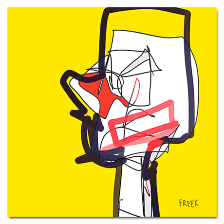 460x460 Contemporary Digitally Drawn Art Prints