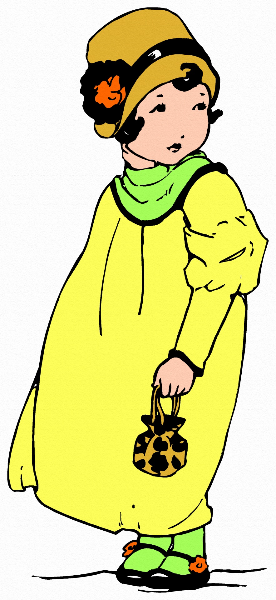 884x1920 Vintage, Illustration, Colorful, Free Expression, Imaginatively