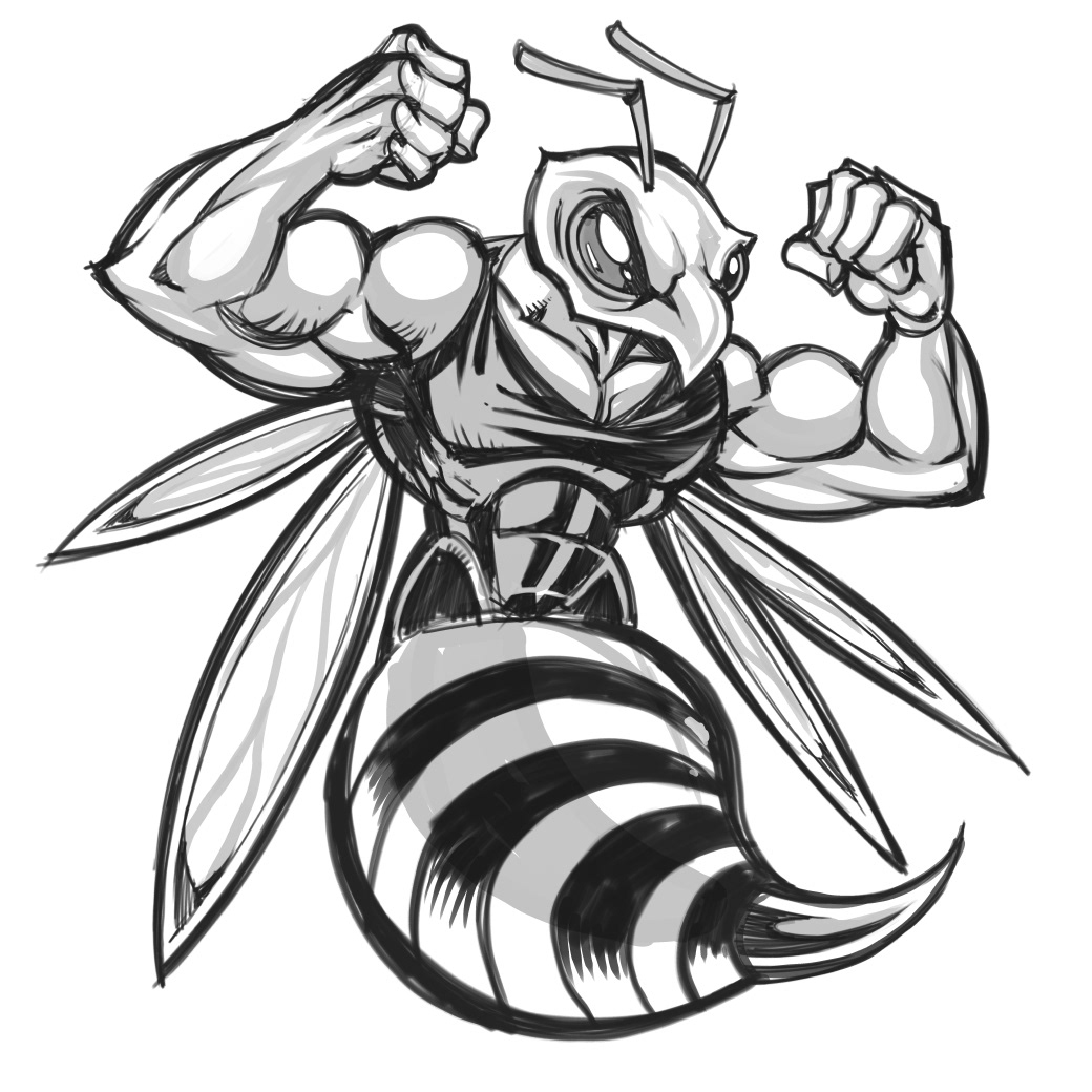 1040x1040 Yellow Jacket Logo On Behance