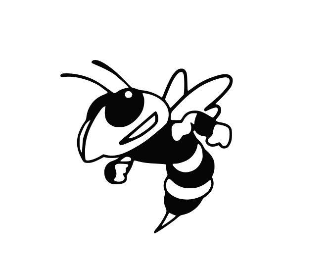 665x553 Yellow Jackets Hornets Mascot College Cutting Dxf Etsy