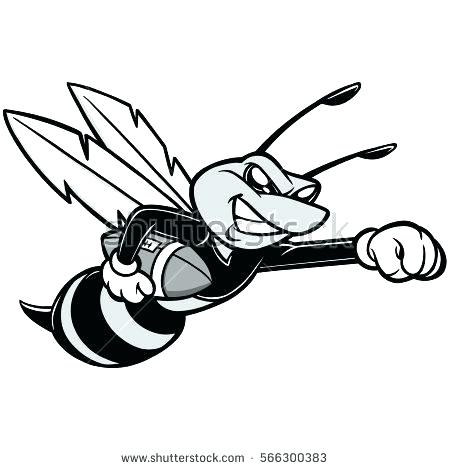 450x470 Yellow Jacket Coloring