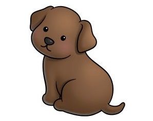 298x236 Dogs Cute Animal Clipart, Animal Drawings