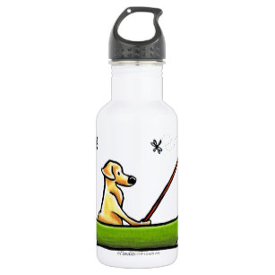 307x307 Yellow Lab Drawing Drinkware Zazzle
