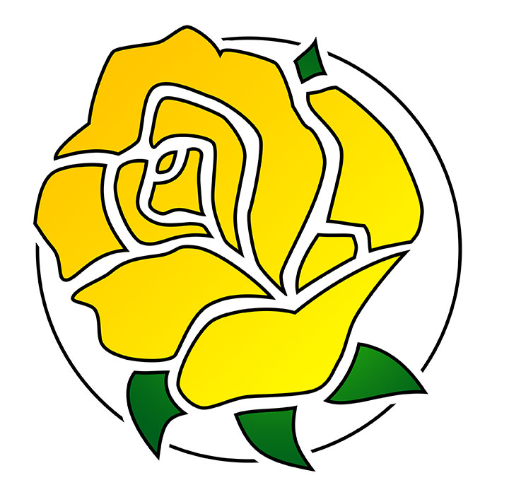 720x703 Yellow Rose Logo Design