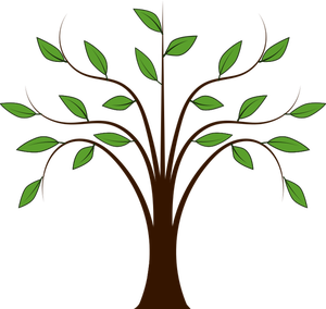 300x284 Free Clipart Tree With Roots
