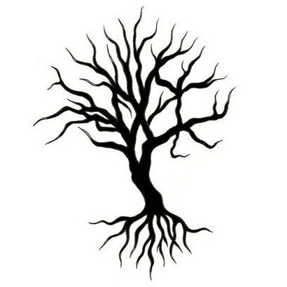 410x410 Tree Of Life Tattoo Designs Black Tree Tattoo Design