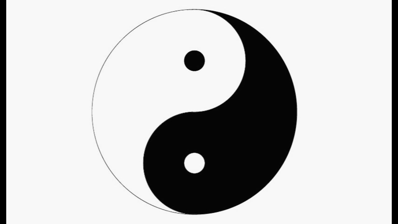 1280x720 How To Draw A Yin Yang Symbol In Adobe Illustrator