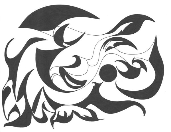 600x463 Yin And Yang Drawings Fine Art America