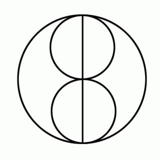 320x320 how to draw a ying yang symbol