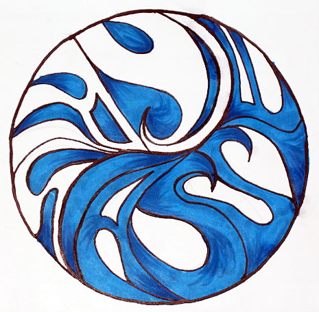 465x456 name ying yang drawing