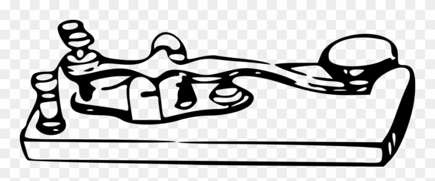 880x366 Wireless Telegraphy Drawing Telegraph Key Morse Code