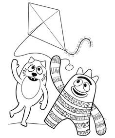 236x283 Yo Gabba Gabba Halloween Coloring Pages Fresh Best Coloring