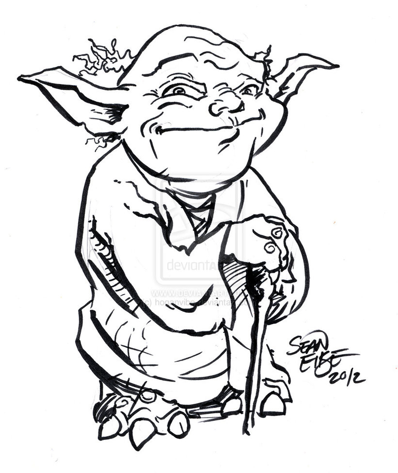 821x974 Simple Yoda Drawing Jerusalem House
