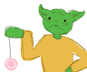 300x250 Yoda Has Sweet Skills With A Yoyo