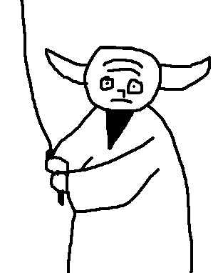 313x382 Draw Yoda!