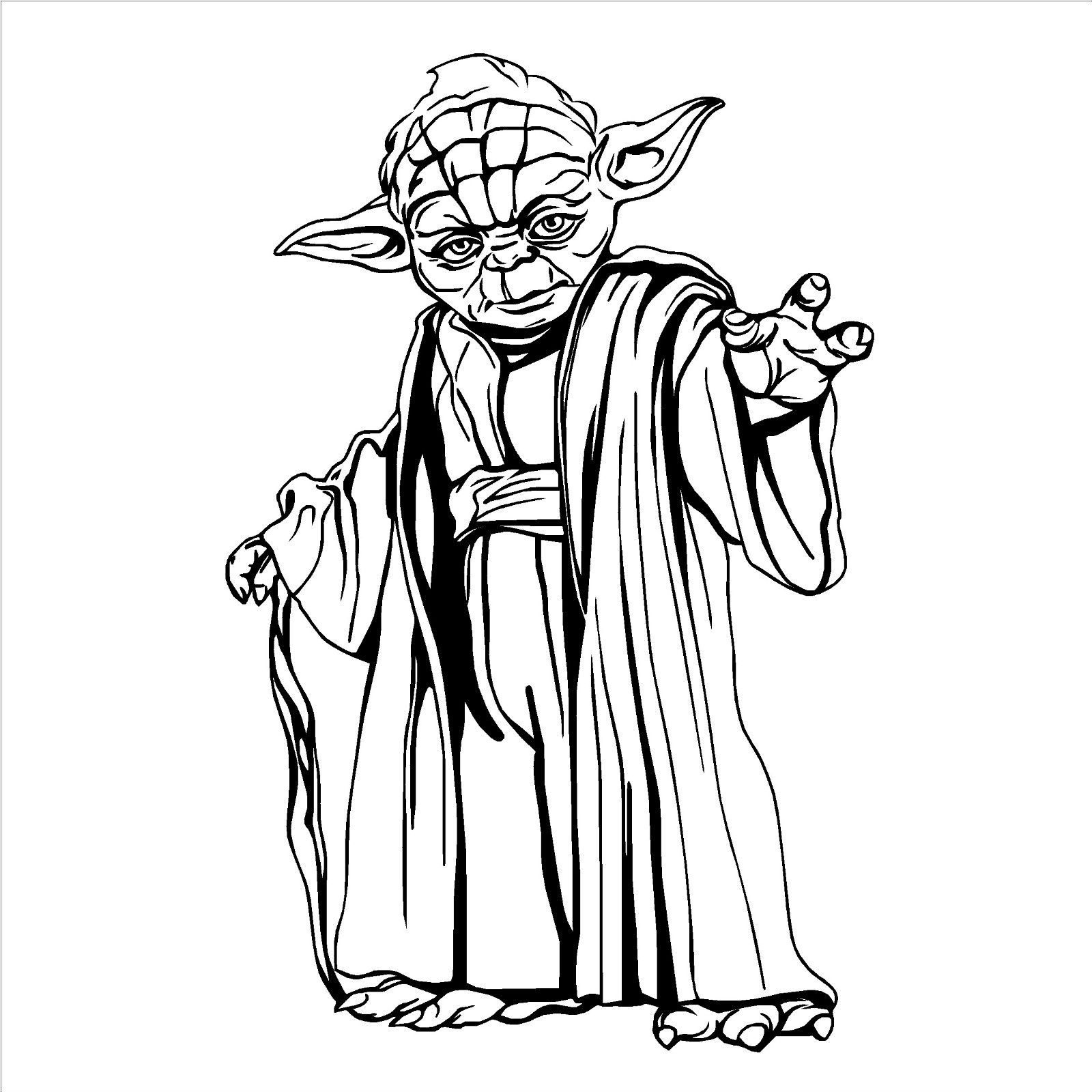 1600x1600 Details About Yoda Star Wars Vinyl Wall Art Room Sticker Decal