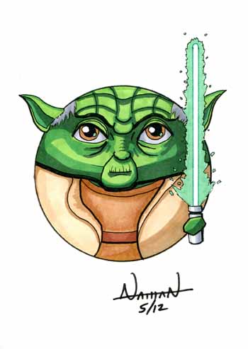 350x493 The World's Newest Photos Of Drawing And Yoda